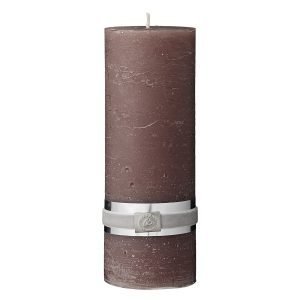 Lene Bjerre Rustic Kynttilä Deep Taupe 20 Cm