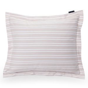 Lexington Striped Sateen Tyynyliina Vaaleanpunainen 65x65 Cm