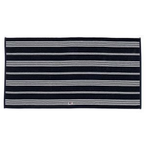 Lexington Striped Velour Pyyheliina Dress Blue 70x130 Cm