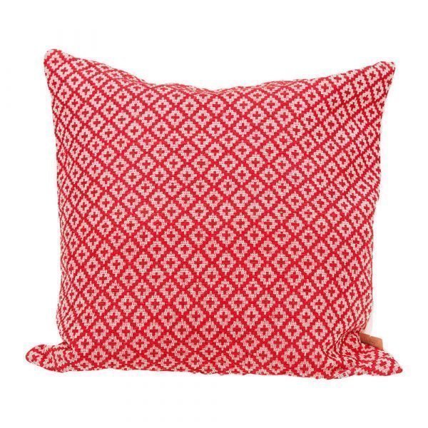 Lidby Living Diamond Tyynynpäällinen Punainen 50x50 Cm