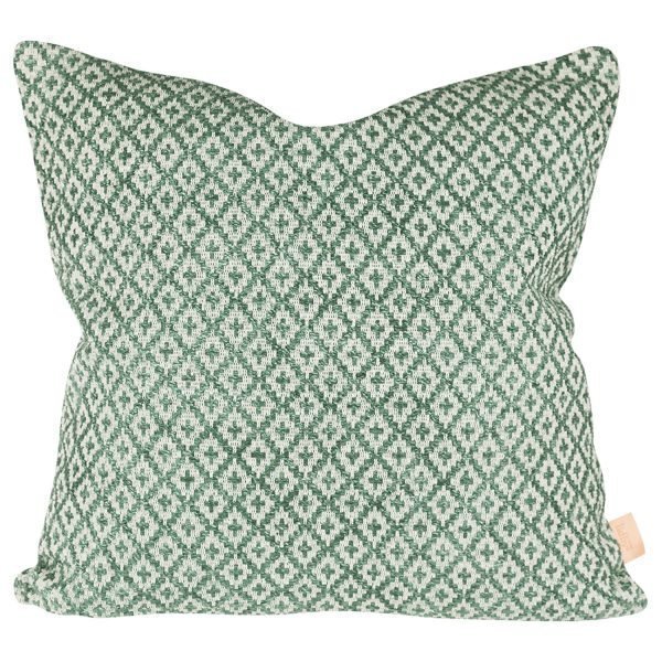 Lidby Living Diamond Tyynynpäällinen Vihreä 50x50 Cm