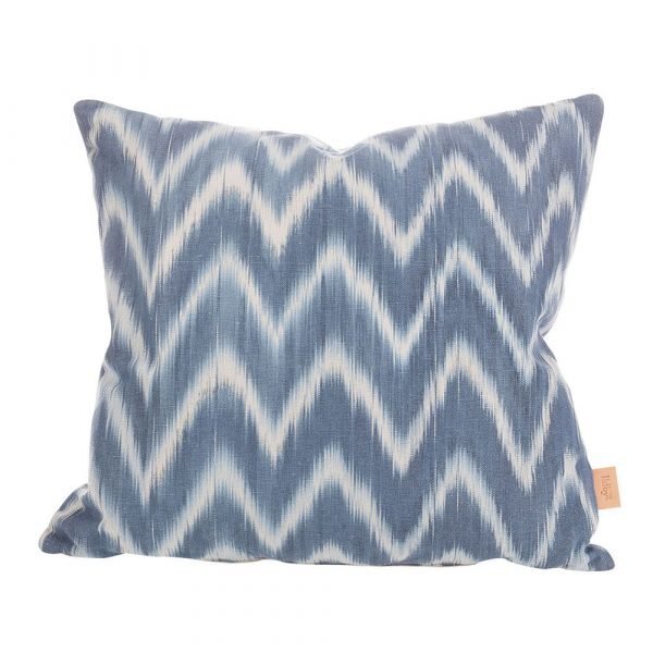 Lidby Living Zigzag Tyynynpäällinen Harmaa / Valkoinen 50x50 Cm