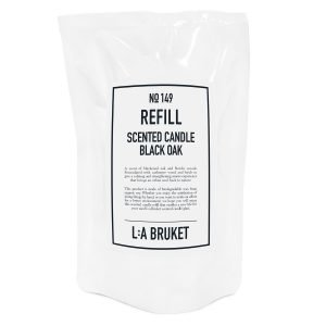 Lilla Bruket Tuoksukynttilä Refill 260g Black Oak