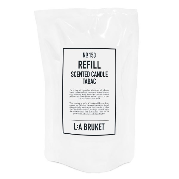 Lilla Bruket Tuoksukynttilä Refill 260g Tabac