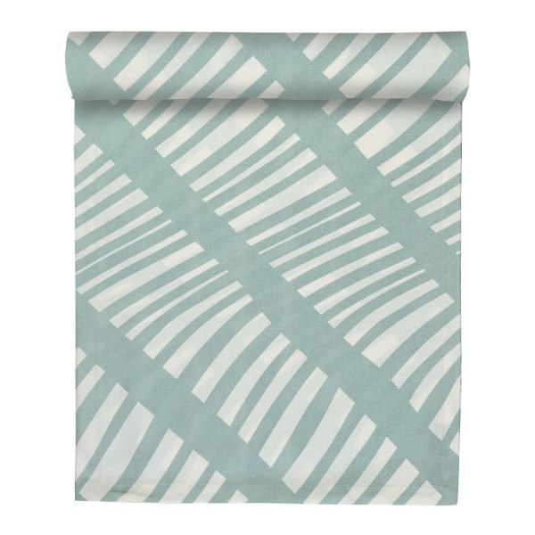 Linum Firenze Kaitaliina Light Dusty Turquoise 45x150 Cm