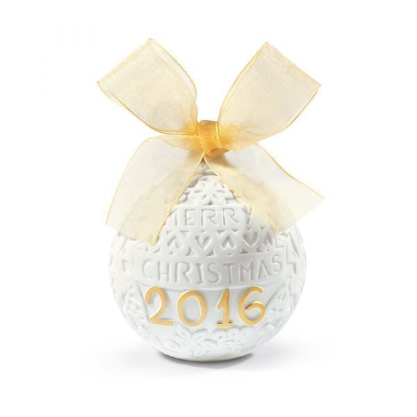 Lladro 2016 Christmas Ball Re Deco