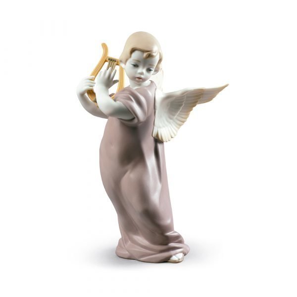 Lladro Angel With Lyre