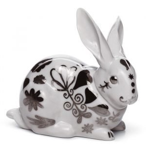 Lladro Attentive Bunny Re Deco