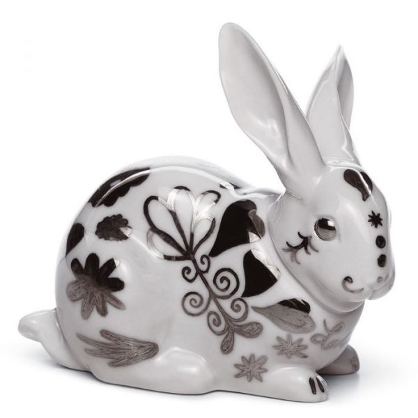 Lladro Attentive Bunny Re Deco