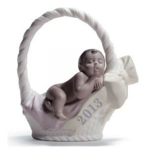 Lladro Born In 2013 Tyttö Tumma