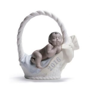 Lladro Born In 2016 Boy Dark Skin