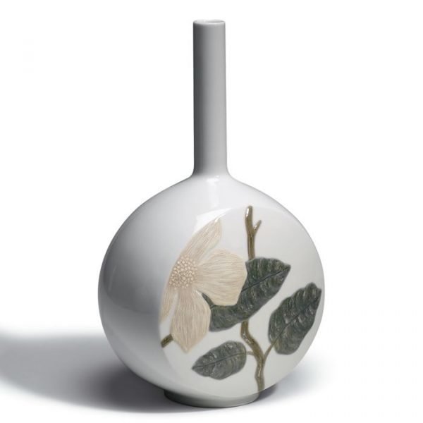 Lladro Canvas Vase Flower Twig