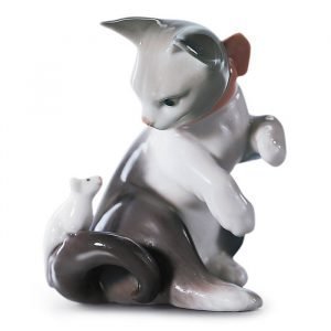 Lladro Cat And Mouse