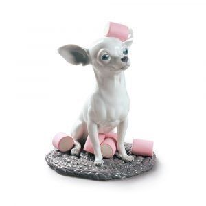 Lladro Chihuahua With Marshmallow