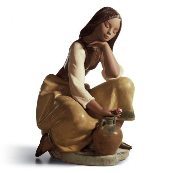 Lladro Classic Water Carrier Gres