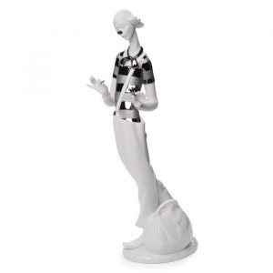 Lladro Clown In Love Re Deco