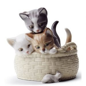 Lladro Curious Kittens