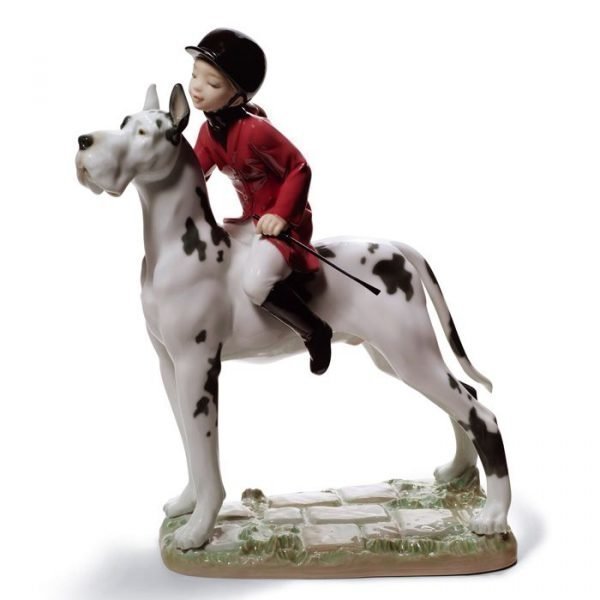 Lladro Giddy Up Doggy