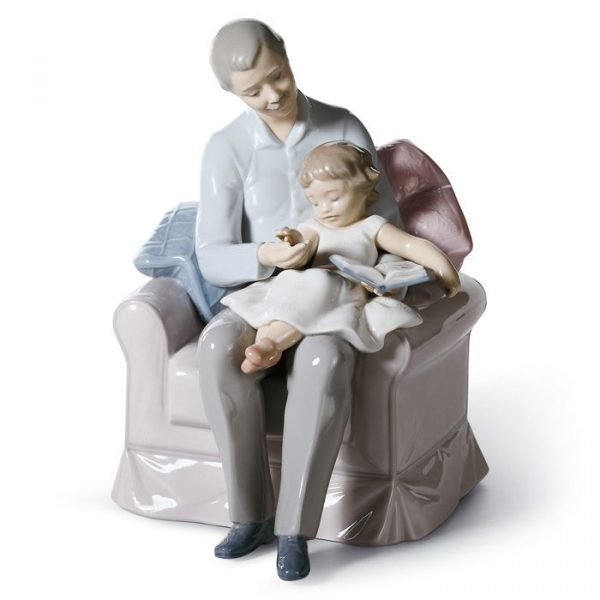 Lladro Grandfather's Stories