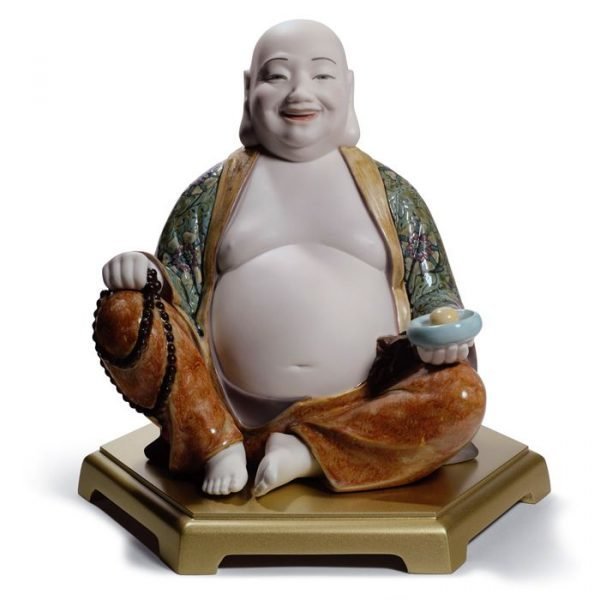 Lladro Happy Buddha