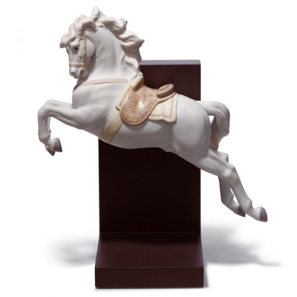 Lladro Horse On Pirouette