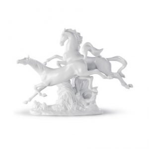 Lladro Horses Galloping