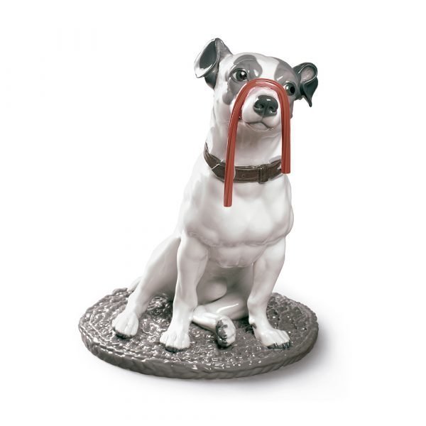 Lladro Jack Russel With Licorice