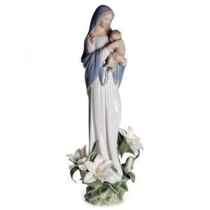 Lladro Madonna Of The Flowers