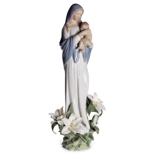 Lladro Madonna Of The Flowers