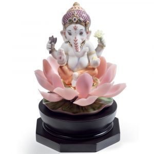 Lladro Padmasana Ganesha