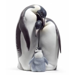 Lladro Penguin Family