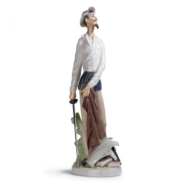 Lladro Quixote Standing Up