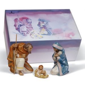 Lladro Set Silent Night Gres