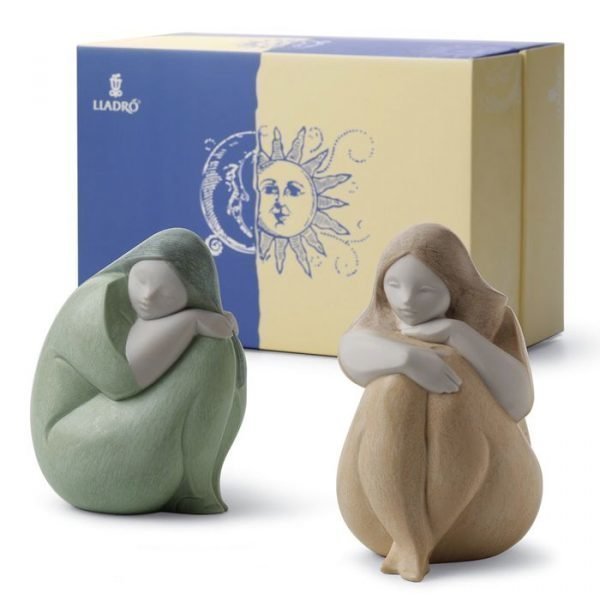 Lladro Sun And Moon Girls Gift Set