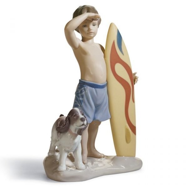 Lladro Surf's Up