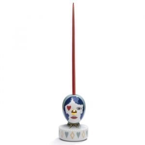 Lladro The Masquerade Iii Candle Holder