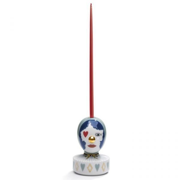 Lladro The Masquerade Iii Candle Holder