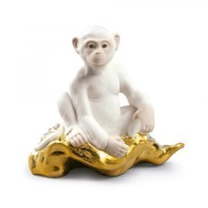 Lladro The Monkey Mini