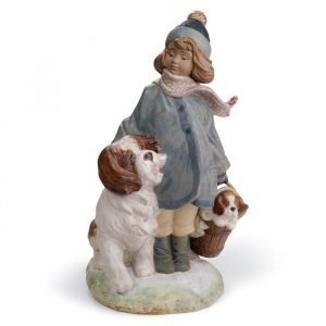 Lladro Winter Wind Gres