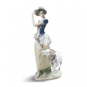 Lladro Young Shepherdess