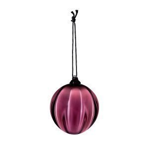 Louise Roe Ornament Amethyst Ø8 Cm