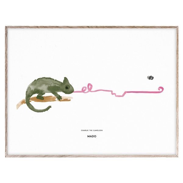 Mado Charlie The Chameleon Juliste 40x30 Cm