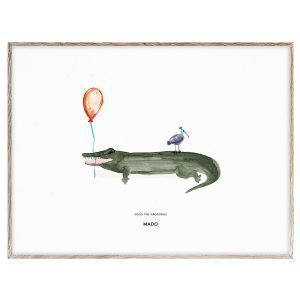 Mado Coco The Crocodile Juliste 40x30 Cm