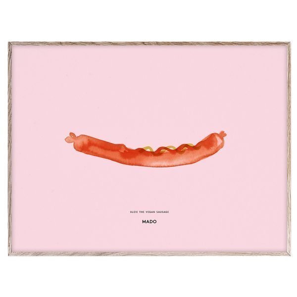 Mado Suzie The Vegan Sausage Juliste 40x30 Cm