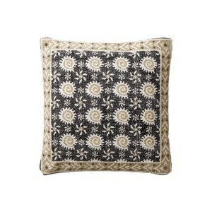 Maldina Cirkel Tyynynpäällinen 45x45 Cm Musta / Beige