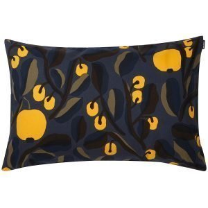 Marimekko Jaspi Tyynynpäällinen Tummansininen Keltainen 40x60 Cm