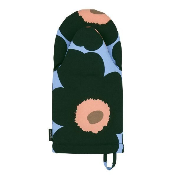 Marimekko Pieni Unikko Uunikinnas Sininen / Vihreä / Peach