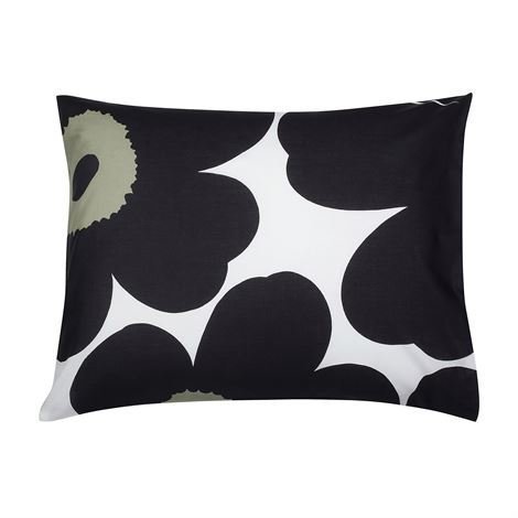 Marimekko Unikko Tyynyliina Musta