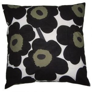 Marimekko Unikko Tyynynpäällinen Musta