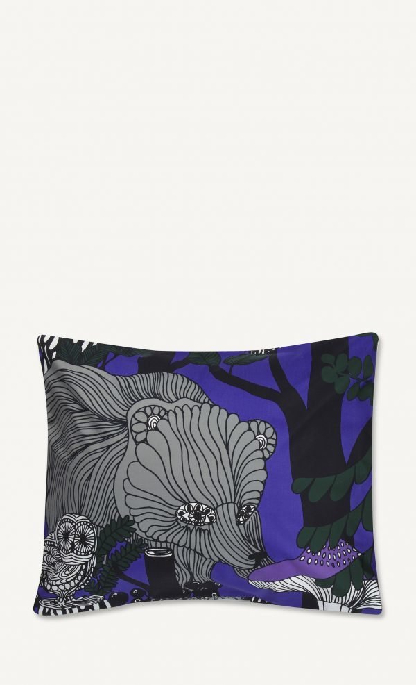 Marimekko Veljekset Tyynyliina Violetti Harmaa Musta Beige 50x60 Cm